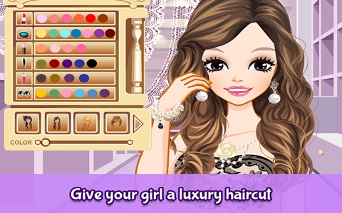 Luxury Girls - Dress up and make up game for kids who love fashion games screenshot 4