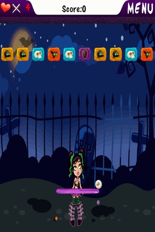 Little Monster Jewel Pop - Cute Vampire Hitting Challenge screenshot 4