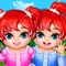 Baby Twins Play House  Free Kids Games!