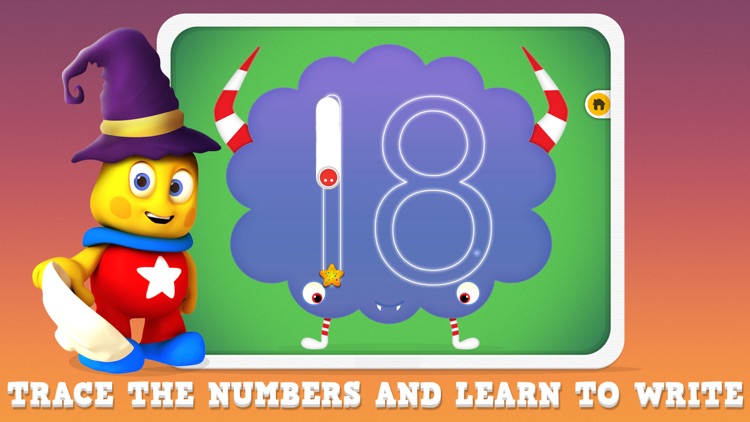 Monster Doodle - Number Tracing and Intro to Math FREE