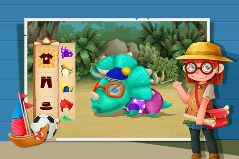 Little Dino Explorer: Baby Barney Nurturing Game screenshot 4