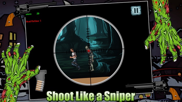 Zombie Attack Sniper Shooting Game FREE