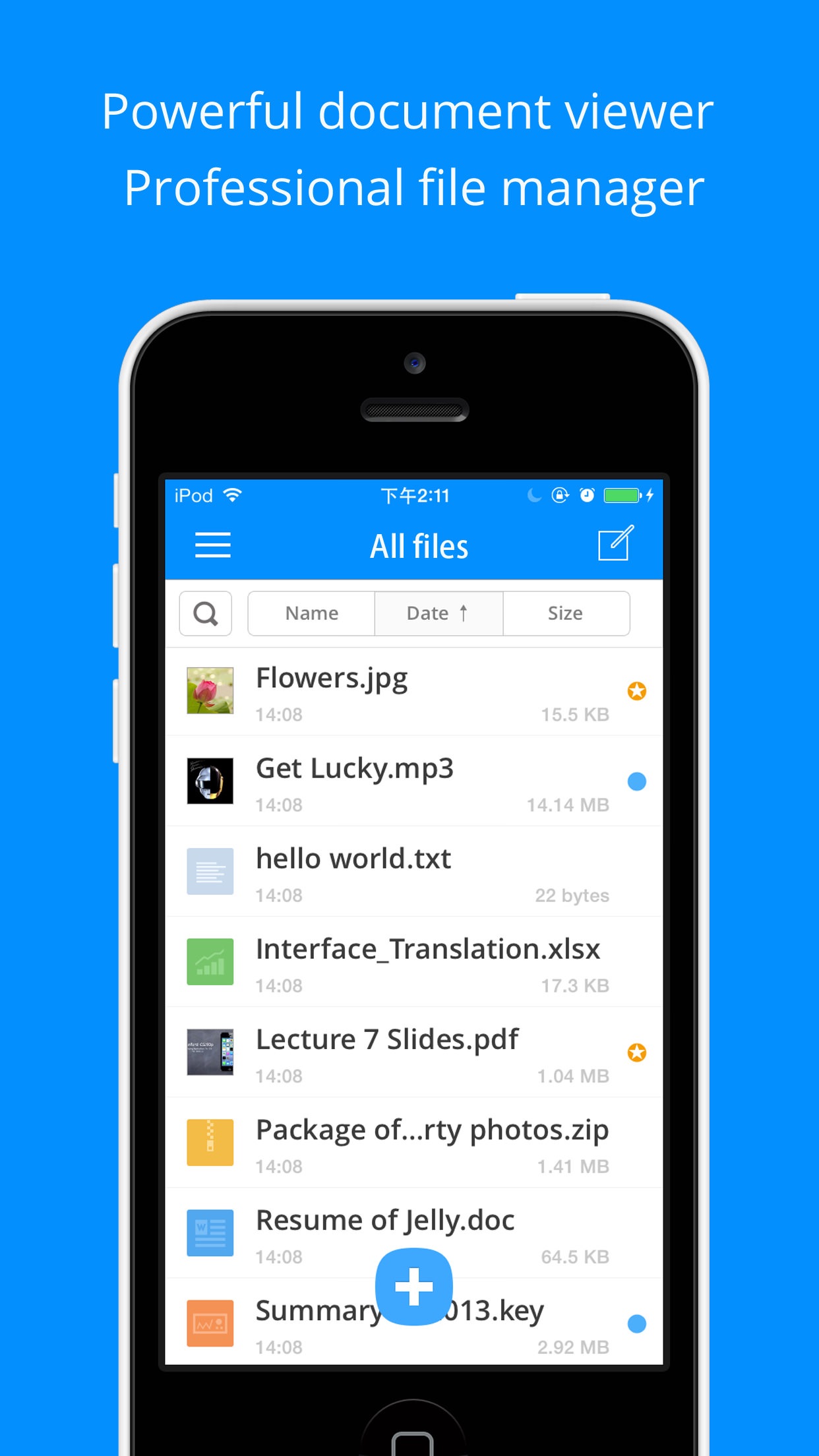 Screenshot do app Briefcase Pro - Leitor gerenciador de arquivos, documentos e PDF