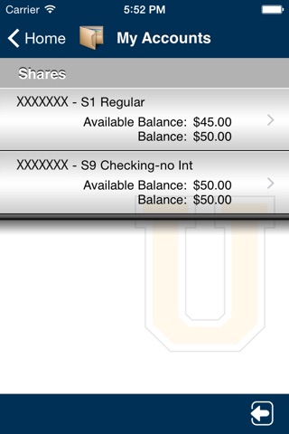 University Credit Union Mobile screenshot 2