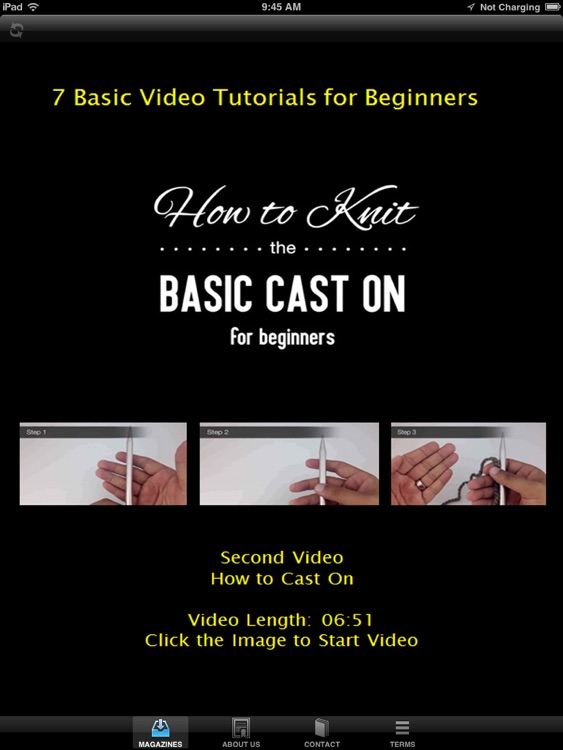 Best iKnitting Video Magazine - Learn to Crochet Made Easy Guide