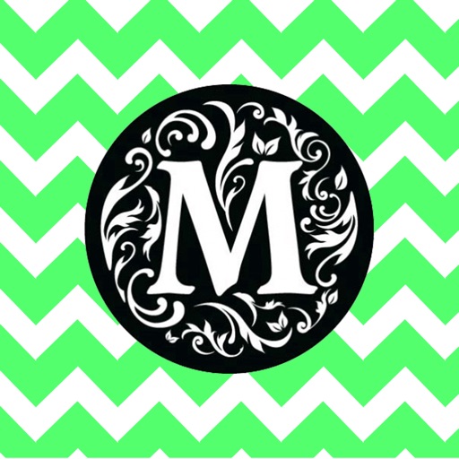 Pimp Your Monogram: Wallpaper & Backgrounds Maker HD icon