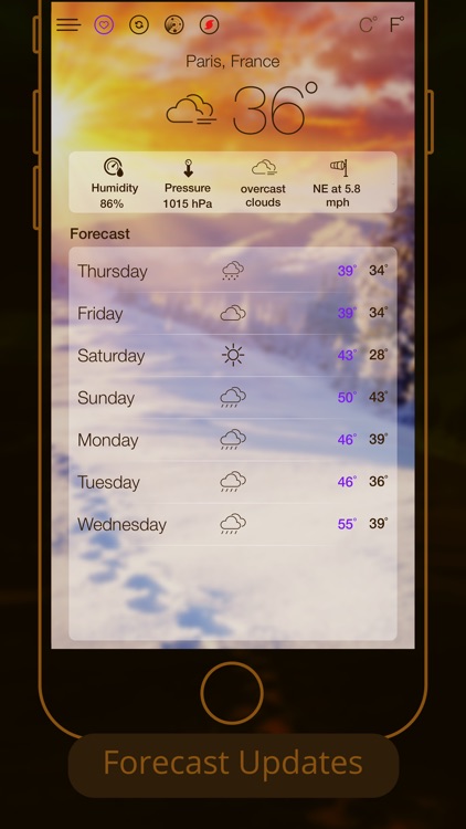 iWeather - Live Forecast