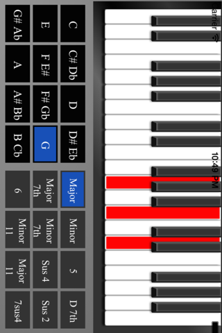피아노 건반 화음 코드 screenshot 3