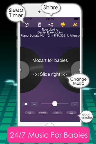 Music for babies relaxation and deep sleep - The best calming mobile songs for little babies screenshot 3