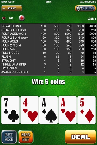 Jack's Poker! screenshot 3