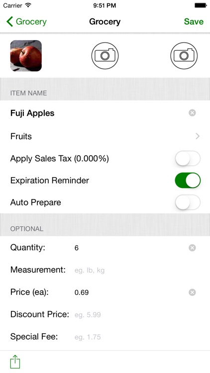 Smart Shopping List A LA CARTE screenshot-3