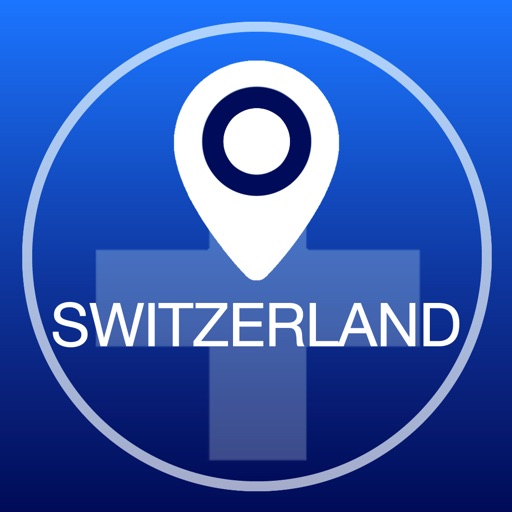 Switzerland Offline Map + City Guide Navigator, Attractions and Transports icon