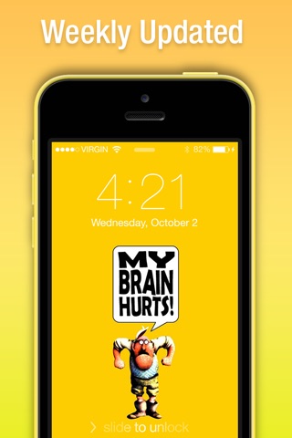 Awesome Funny Wallpapers for iPhone, iPad & iPod - Cute & Fun for the Whole Family :) screenshot 4