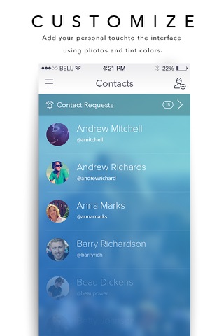 TapApp - Social Messenger screenshot 3