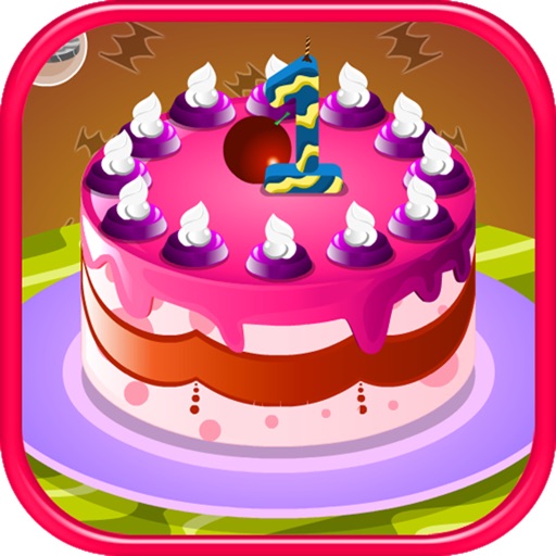 My First Birthday Cake Icon