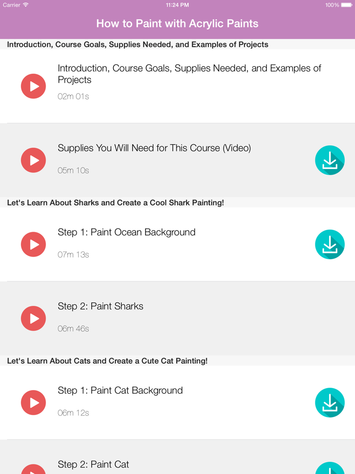 How to Paint with Acrylic Paints for iPad