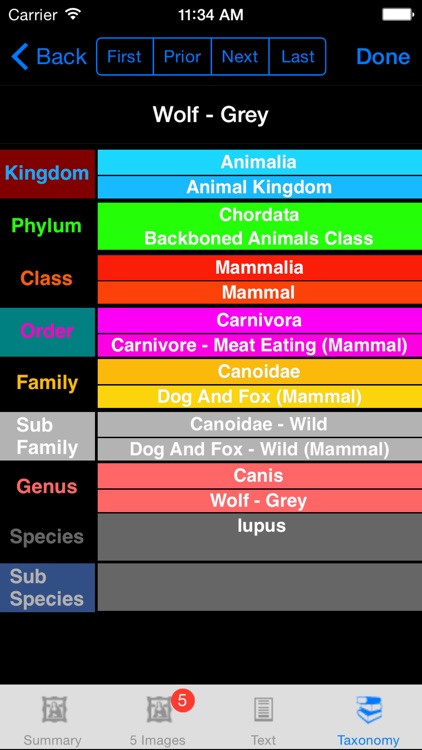 World Life Forms Sampler - eLifeFormsW - An Introductory Life Form App screenshot-4