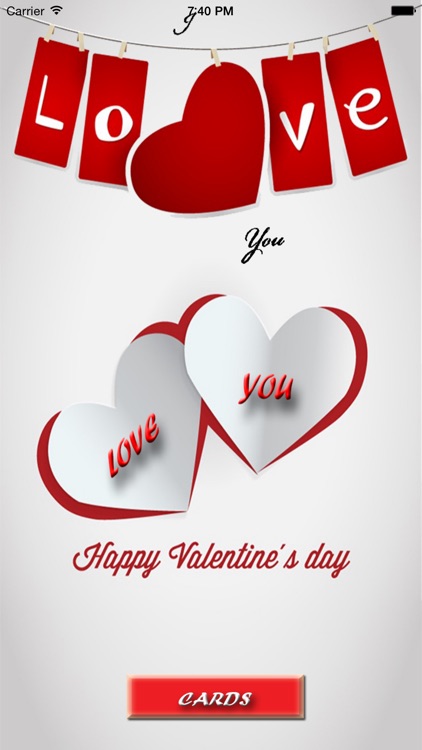 Valentine Day Greeting Cards - 2016