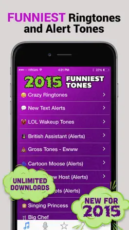 Game screenshot Free 2015 Funny Tones - LOL Ringtones and Alert Sounds mod apk