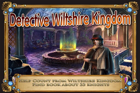 Hidden Object: Detective Wiltshire Kingdom, The book is about 33 Knight screenshot 4