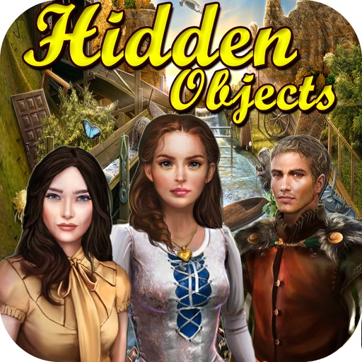 Hidden Objects - Free Friend Games Icon