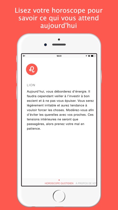Screenshot #1 pour Horoscope: Horoscope Quotidien & Astrologie