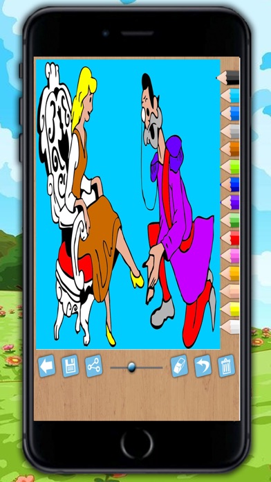 How to cancel & delete Pintar cuentos de hadas: juego educativo para colorear a Rapunzel o Cenicienta para niños from iphone & ipad 2