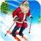 Santa Claus Ski Racing