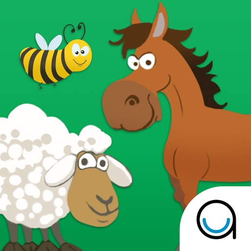 Learn Animal Names & Sounds : Barn Yard Scanning Puzzle for Preschool, Kindergarten & Montessori iOS App