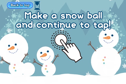 Let's make a snowman! screenshot 2