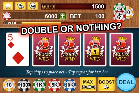 Video Poker Deuces Joker Wild screenshot 4