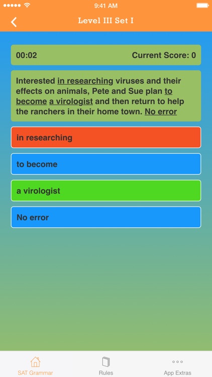 SAT Grammar Prep screenshot-4