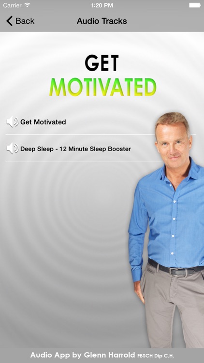 Get Motivated - Positive Motivation Hypnotherapy by Glenn Harrold