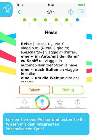 Wörterbuch Italienisch Deutsch screenshot 4