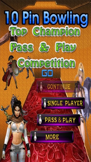 10 pin Bowling Top Champion League Pass & Play Sport Competi(圖1)-速報App