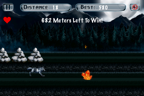 The Wolf Running Among Woods screenshot 3
