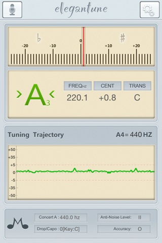 Elegantune Chromatic Tuner Pro screenshot 2