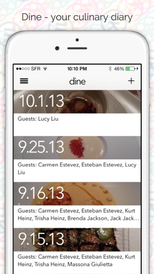 Dine - your culinary diary(圖2)-速報App