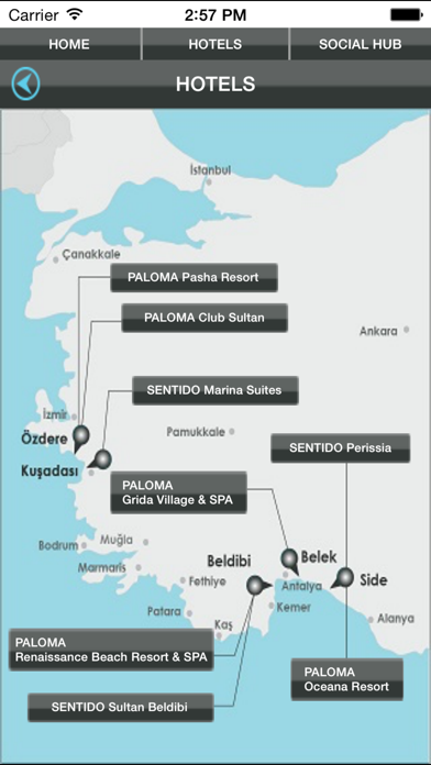 Screenshot #2 pour Paloma Hotels