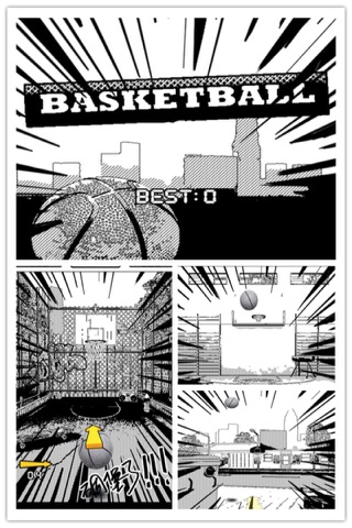 Cartoon Basketball Shot -- The First Cartoon Street Basketball Game In The World screenshot 3