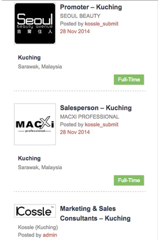 Sarawak Jobs App screenshot 3