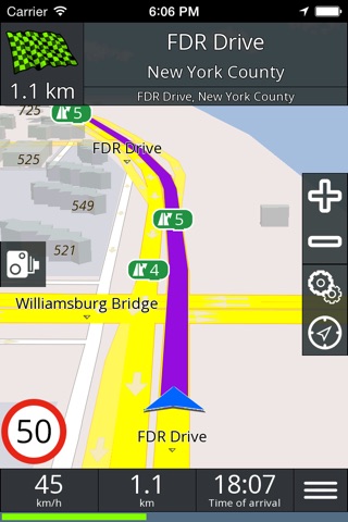 GPS navigation BE-ON-ROAD screenshot 2