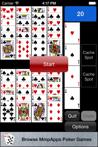 Beleaguered Castle Solitaire screenshot 4