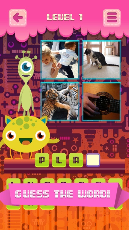 A Little Monsters 4 Pics 1 Word Puzzle Game - Full Version