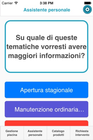 Pool's Care Italy Smartphone screenshot 3