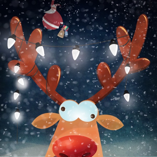 Christmas Santa Countdown - Rudolf's frozen winter land by cookie brain ...