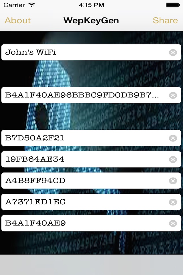 WiFi Password Finder for iPhone 6 & iPhone 6 Plus screenshot 2