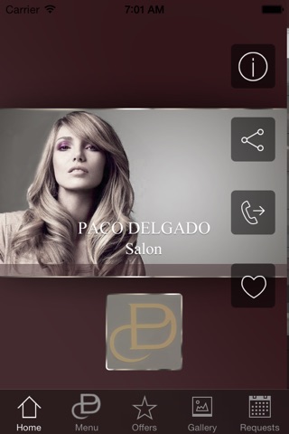 Paco Delgado Hairdressing screenshot 2