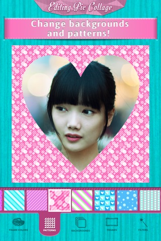 Editing Pic Collage & Photo Shoot Booth - Stitch Pics in Grid Frames to Make Art Collages screenshot 4
