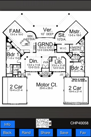 Chateau House Plans screenshot 3